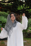Hooram White Abaya | Elegant Modest Wear for Women | Premium Nida Fabric | Haya by Rabi